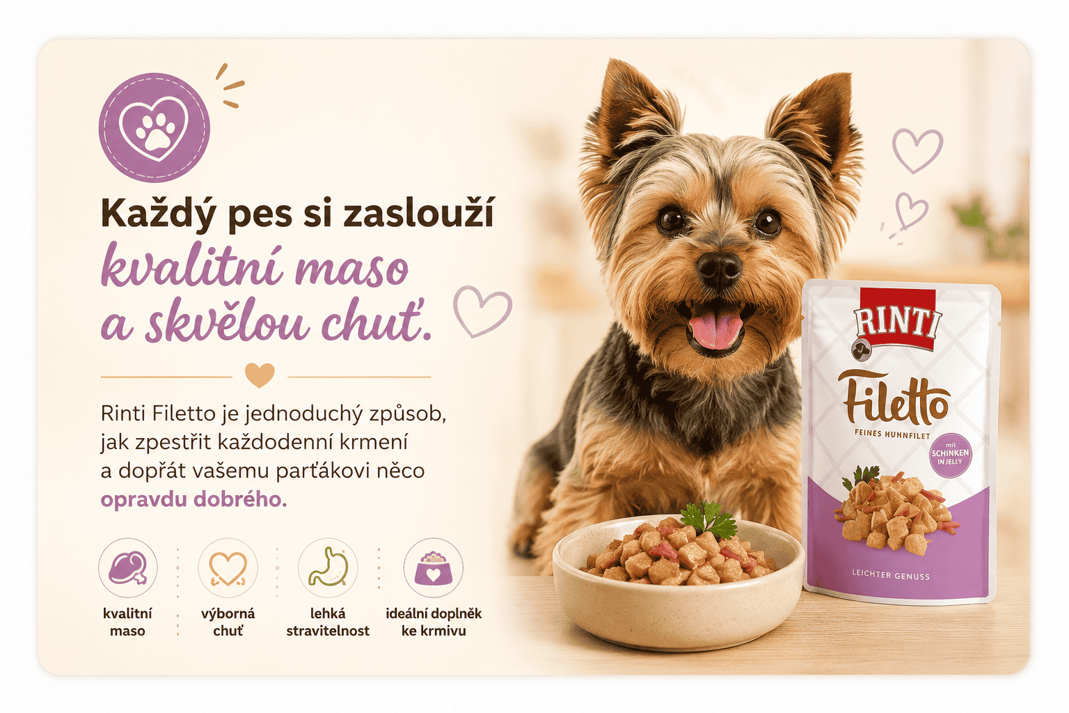 Rinti Filetto kuře se šunkou